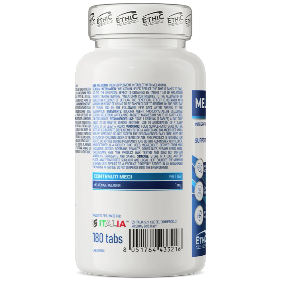 Ethic Nutraceutici Melatonin 180 tabletek