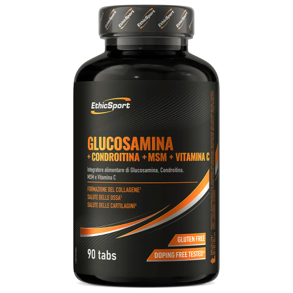 EthicSport Glucosamina + Chondroitina + MSM + Vitamina C 90 tabletek