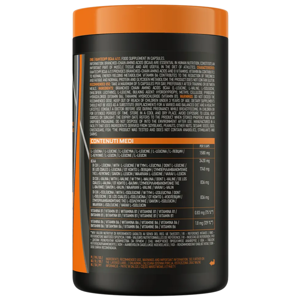 EthicSport Ramtech BCAA 4:1:1 400 kapsułek