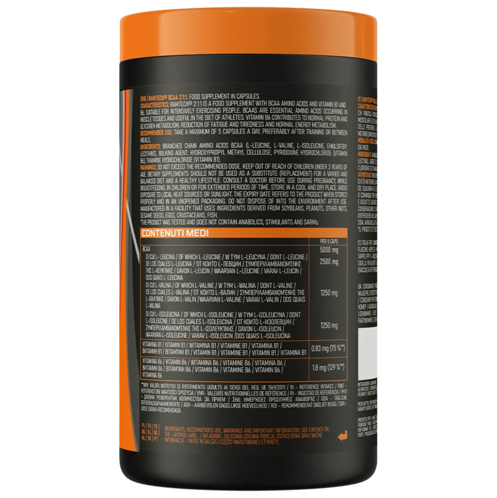 EthicSport Ramtech BCAA 2:1:1 400 kapsułek