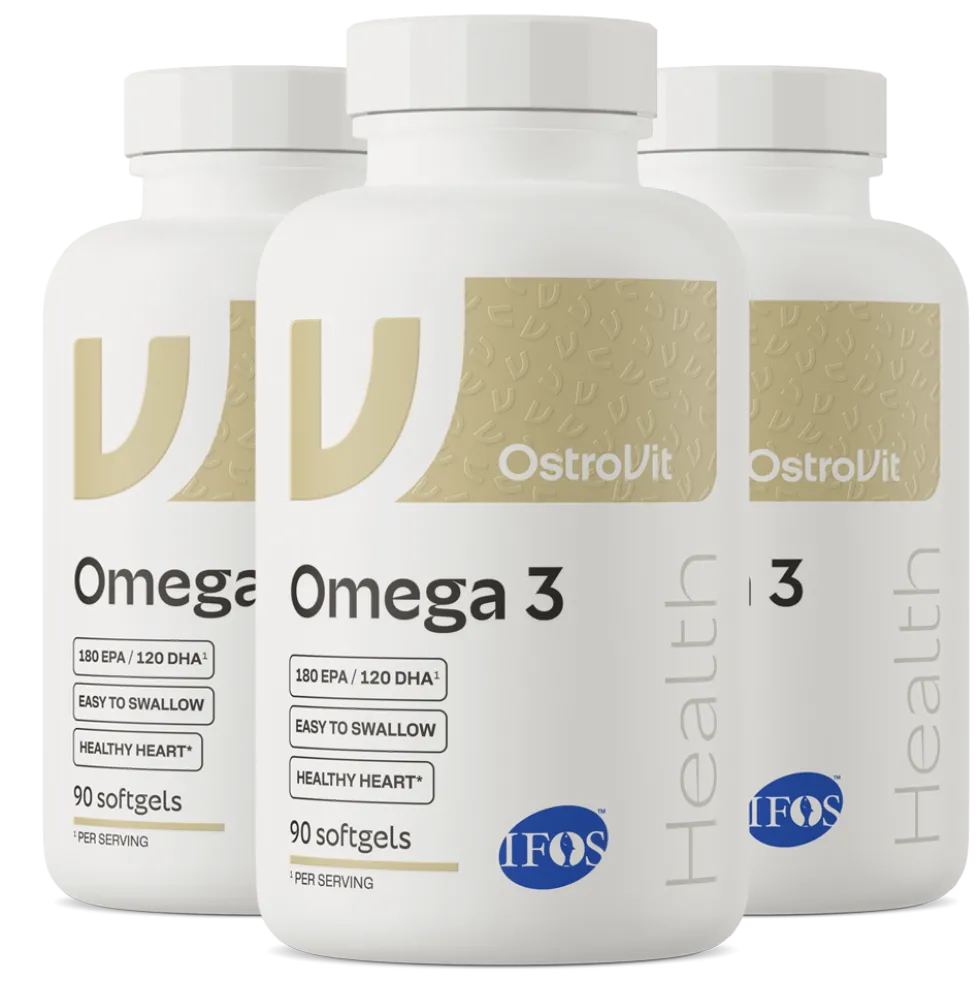 Omega 3 Easy to Swallow TG IFOS™ 3 x 90 kapsułek