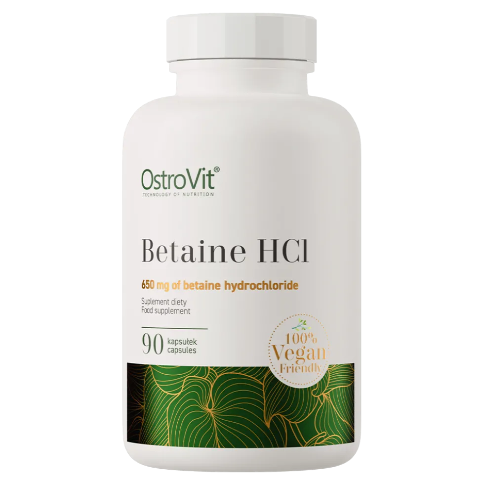 OstroVit Betaina HCl VEGE 90 kapsułek