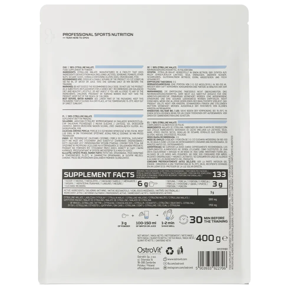 OstroVit Cytrulina 400 g
