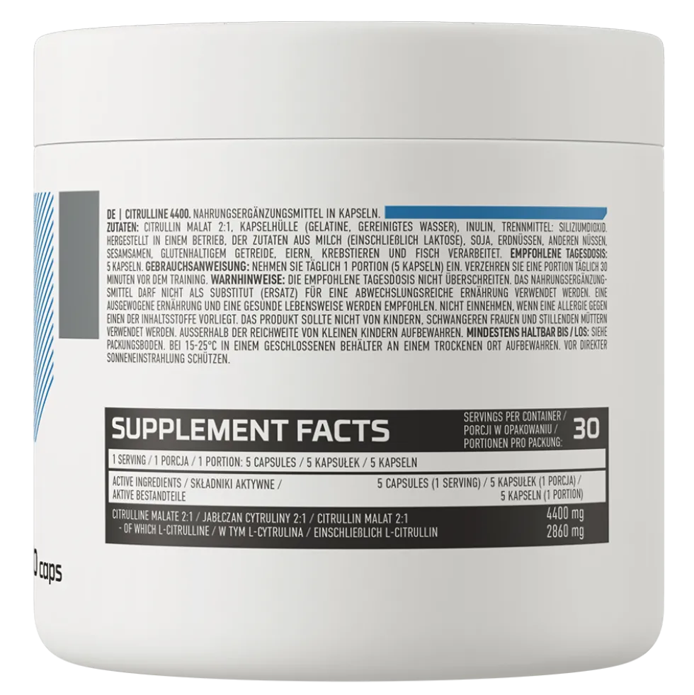 OstroVit Cytrulina 4400 mg 150 kapsułek