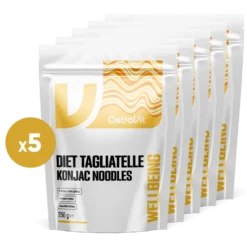 OstroVit Diet Tagliatelle Konjac Noodles 5 x 250 g