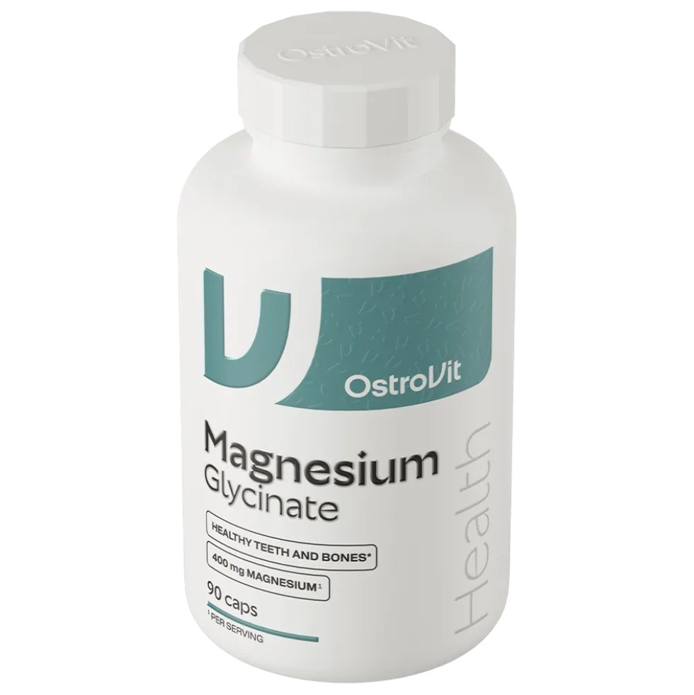 OstroVit Glicynian Magnezu 90 kapsułek
