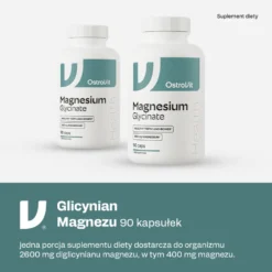 OstroVit Glicynian Magnezu 90 kapsułek