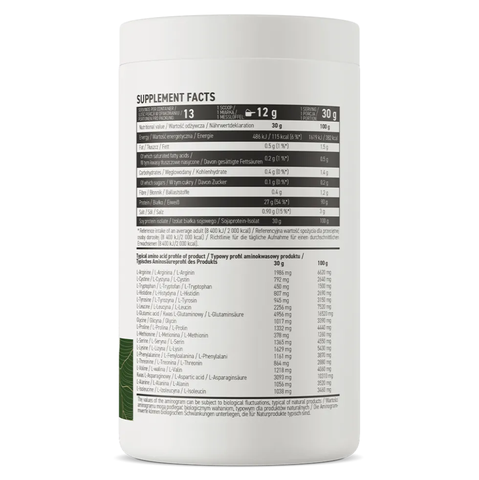 OstroVit Izolat Białka Sojowego 390 g