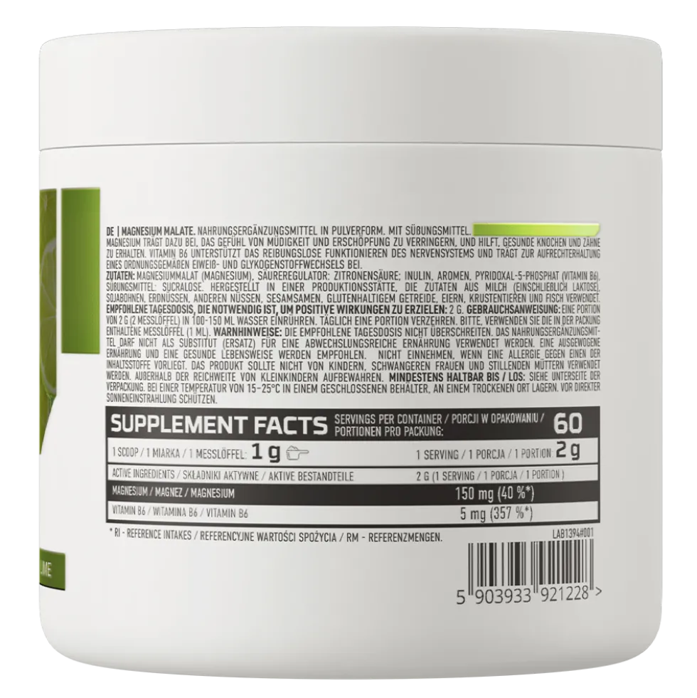 OstroVit Jabłczan Magnezu 120 g