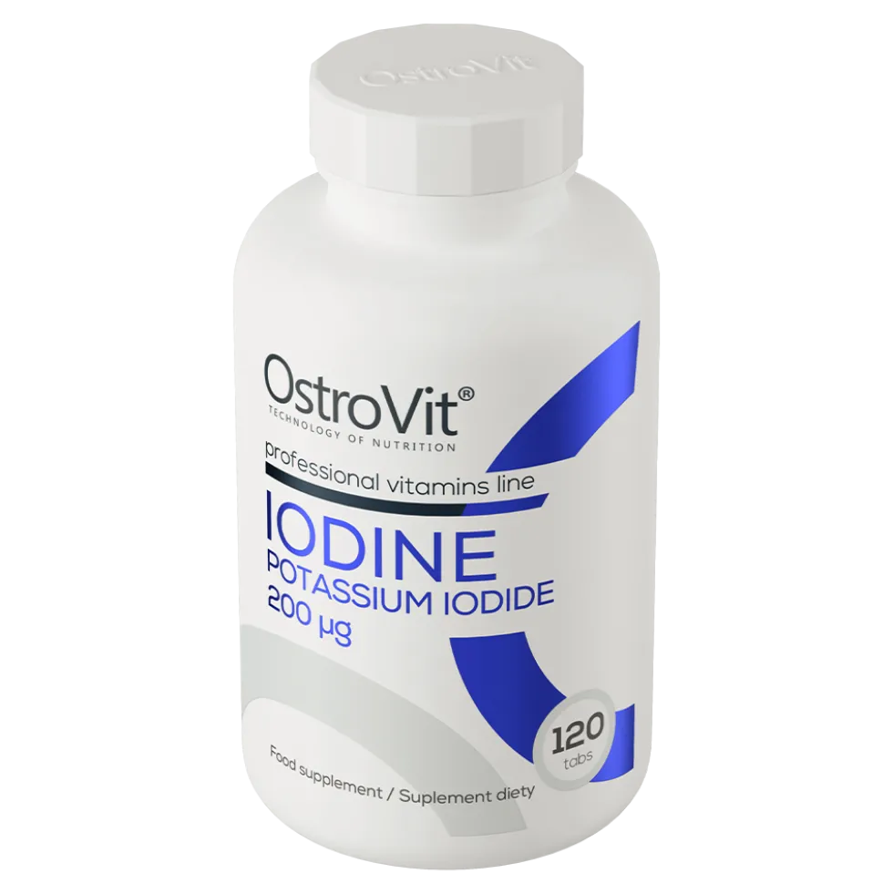 OstroVit JOD Jodek Potasu 200 μg 120 tabletek