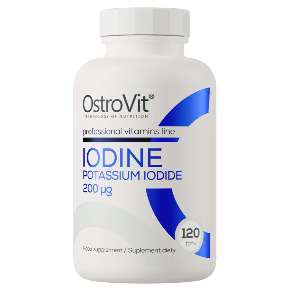 OstroVit JOD Jodek Potasu 200 μg 120 tabletek