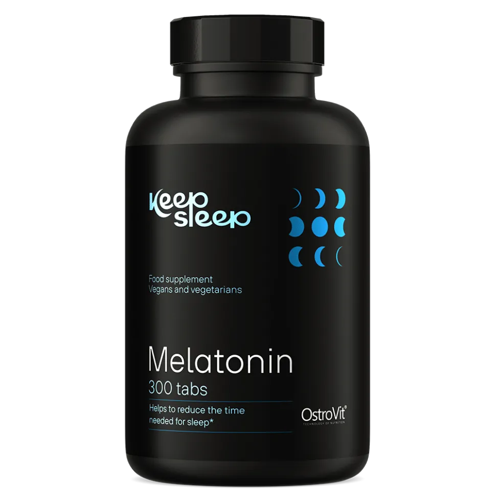OstroVit Keep Sleep Melatonina 300 tabletek