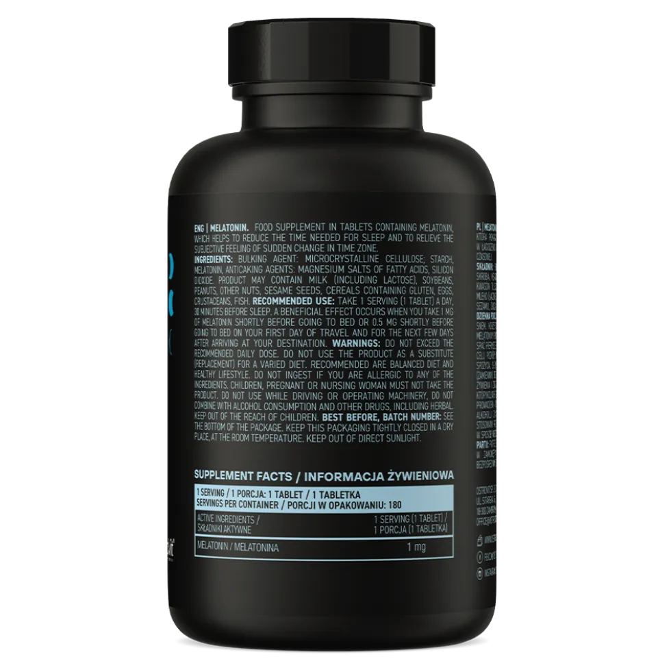 OstroVit Keep Sleep Melatonina 180 tabletek