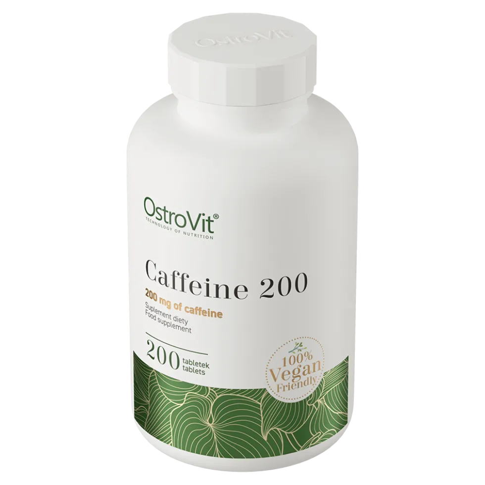 OstroVit Kofeina 200 mg VEGE 200 tabletek