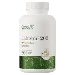 OstroVit Kofeina 200 mg VEGE 200 tabletek