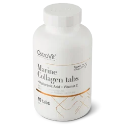 OstroVit Kolagen Morski + Kwas Hialuronowy + Witamina C 90 tabletek