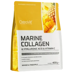 OstroVit Kolagen Morski + Kwas Hialuronowy + Witamina C 400 g