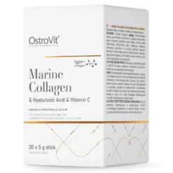 OstroVit Kolagen Morski + Kwas Hialuronowy + Witamina C 5 g x 30 BOX