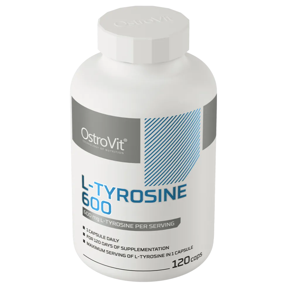 OstroVit L-Tyrozyna 600 mg 120 kapsułek