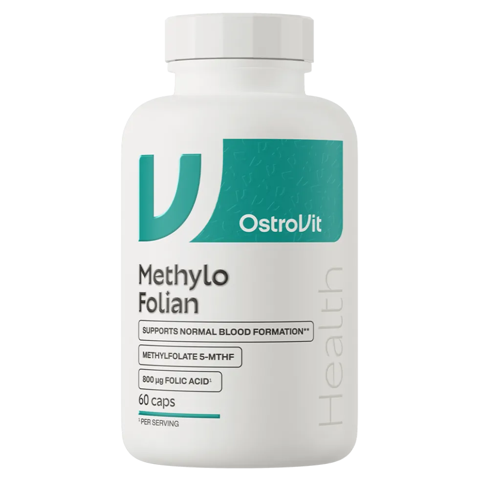 OstroVit Methylofolian 5-MTHF 800 μg 60 kapsułek
