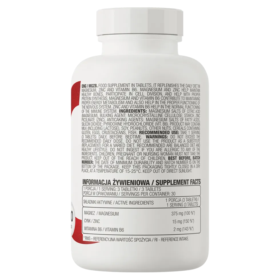 OstroVit MgZB 90 tabletek