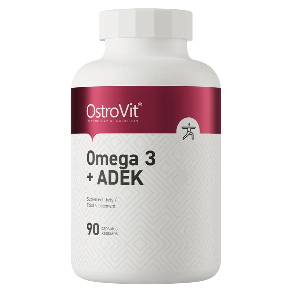 OstroVit Omega 3 + ADEK 90 kapsułek