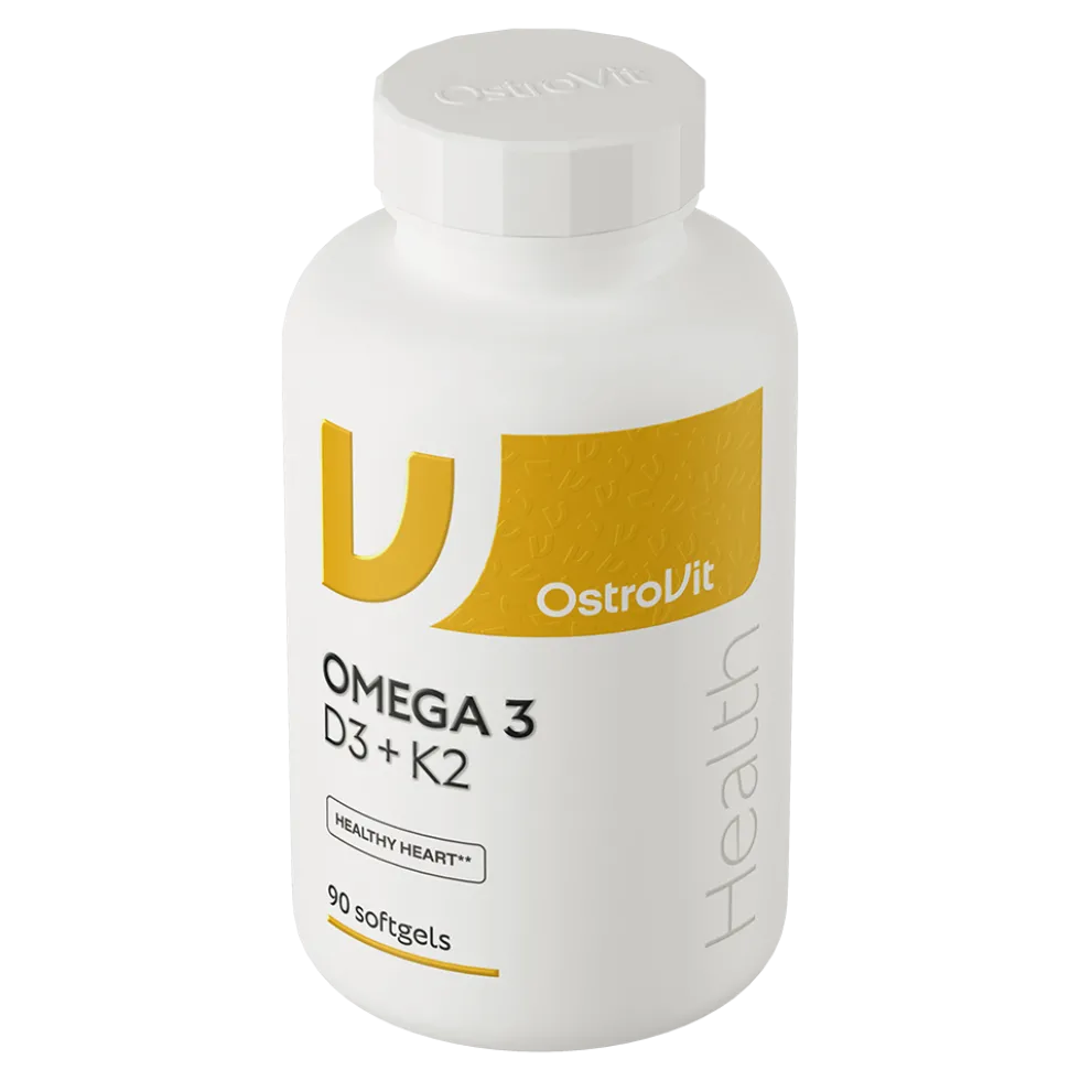OstroVit Omega 3 D3+K2 90 kapsułek