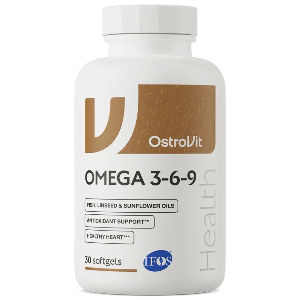 OstroVit Omega 3-6-9 TG IFOS™ 30 kapsułek