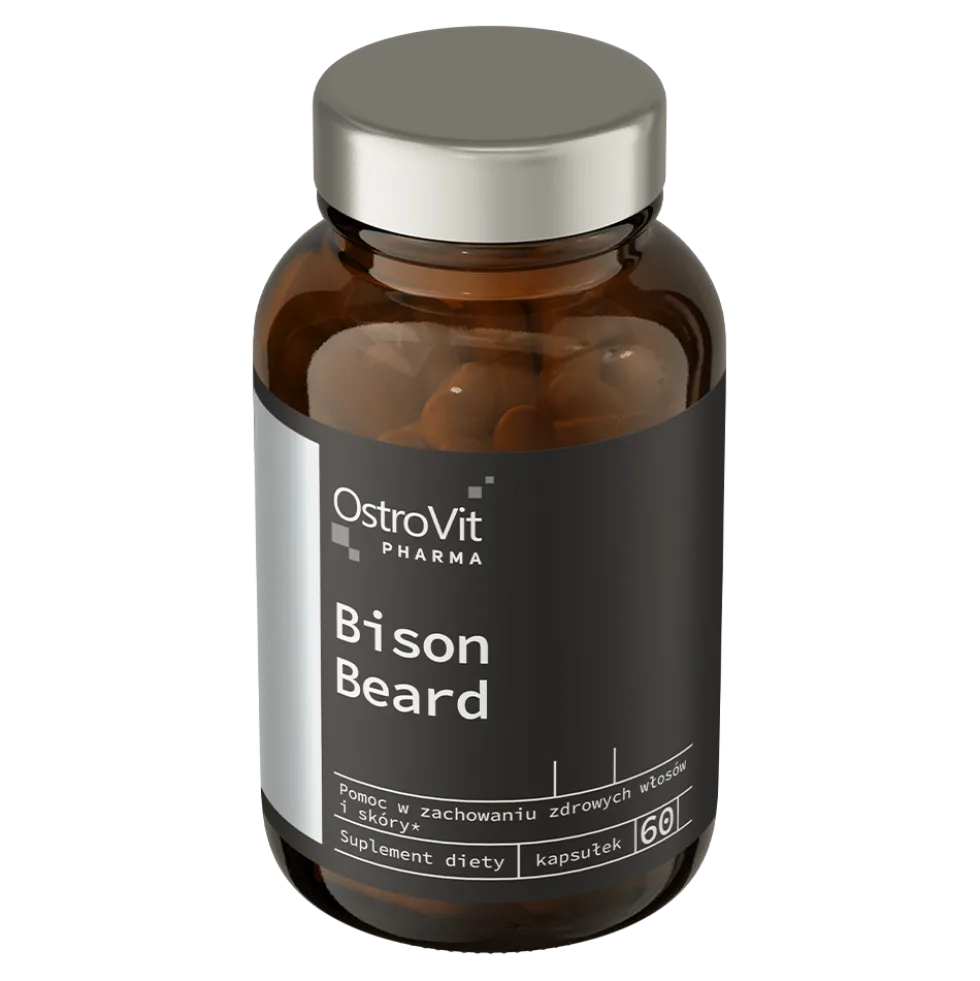OstroVit Pharma Bison Beard 60 kapsułek