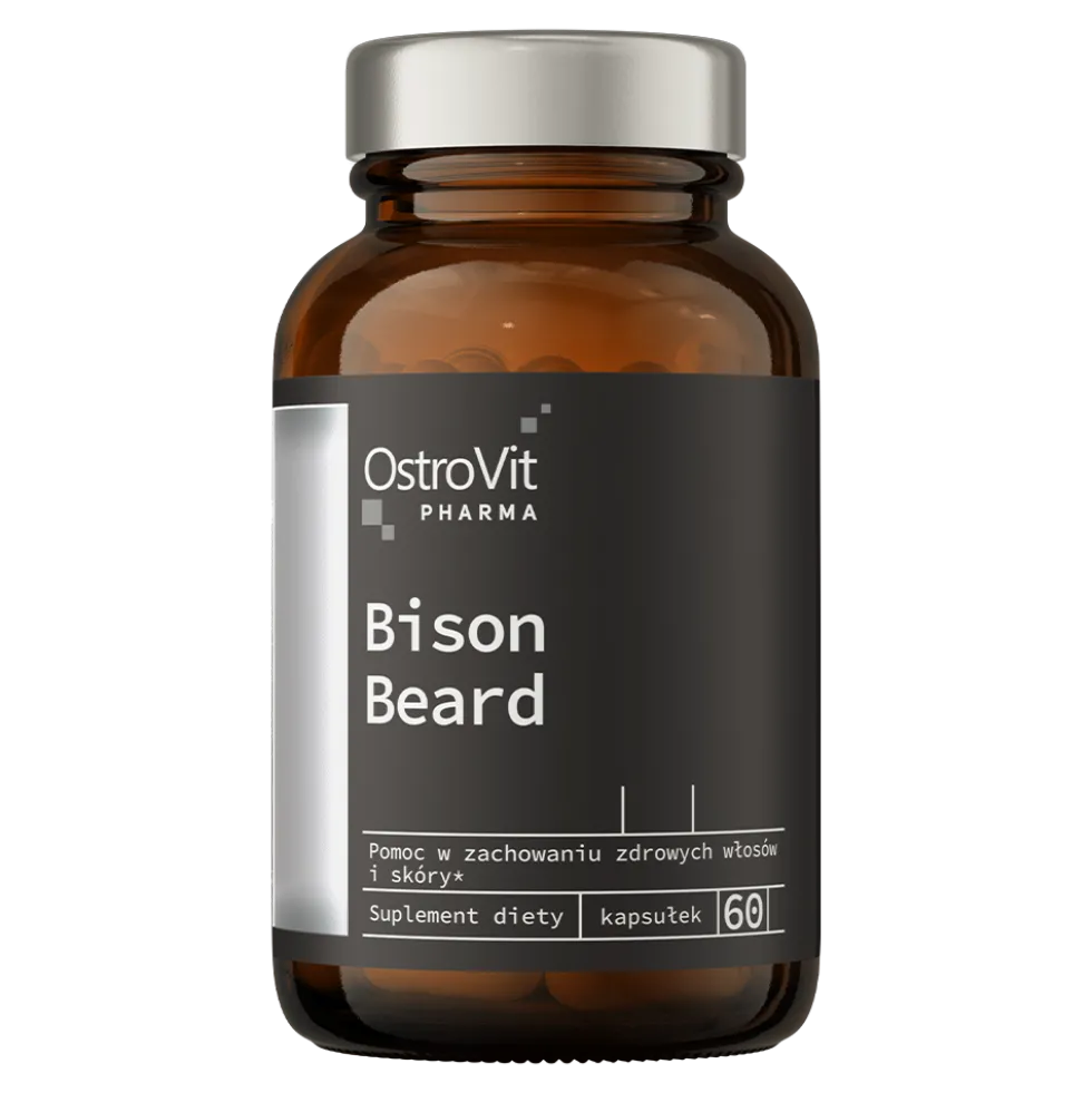 OstroVit Pharma Bison Beard 60 kapsułek
