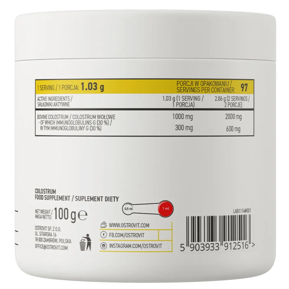 OstroVit Pharma Colostrum 100 g