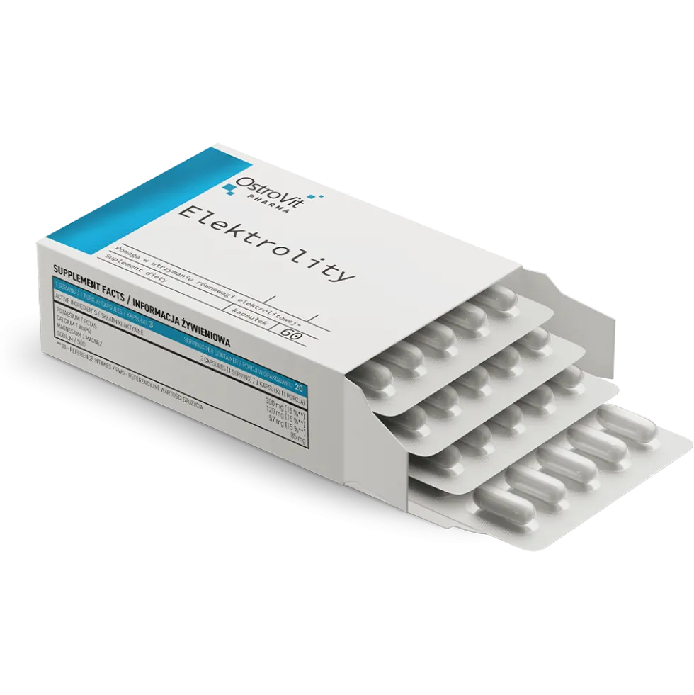 OstroVit Pharma Elektrolity 60 kapsułek