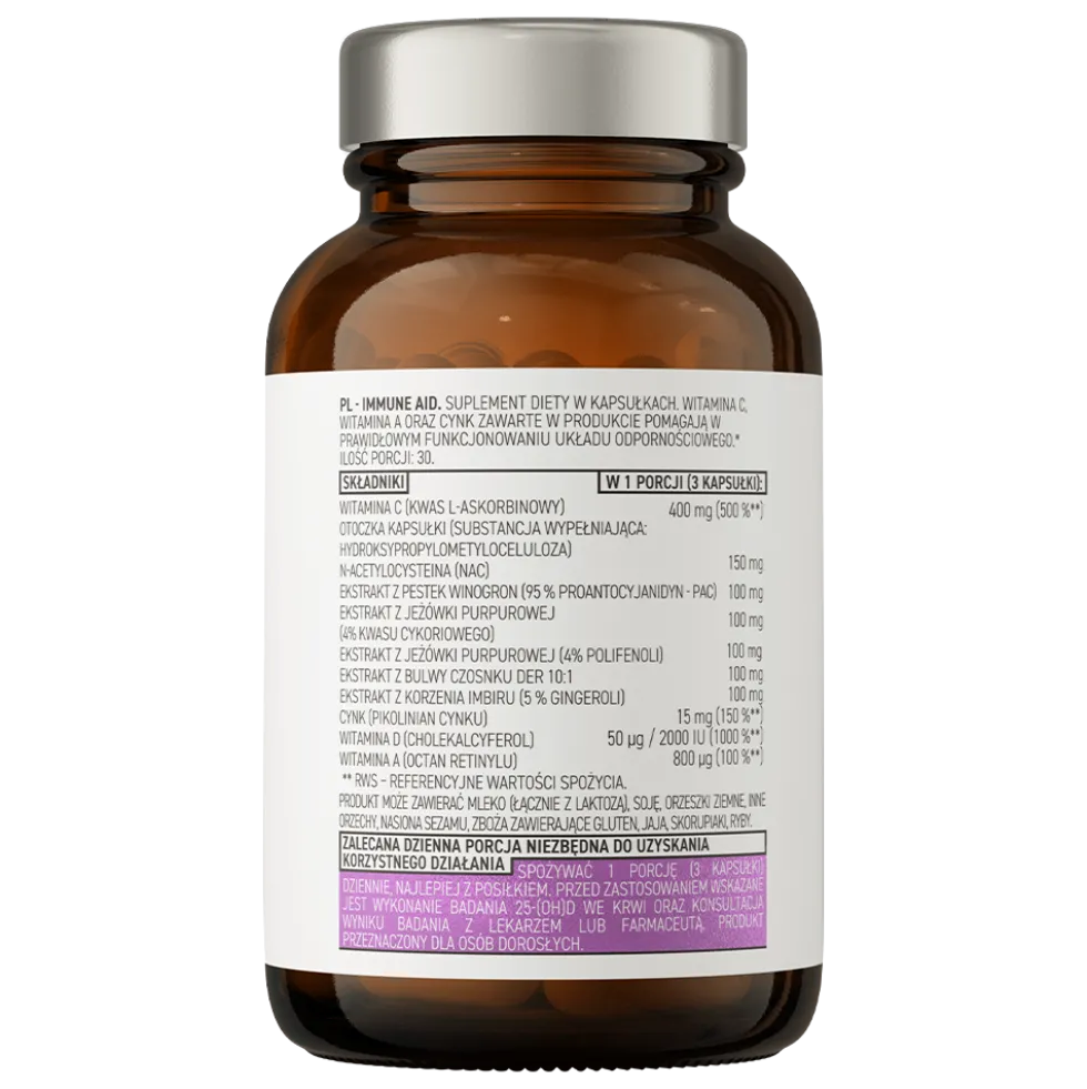 OstroVit Pharma Immune Aid 90 kapsułek