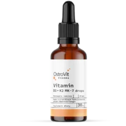 OstroVit Pharma Witamina D3 + K2 MK-7 w kroplach 30 ml