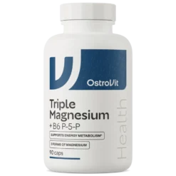 OstroVit Triple Magnesium + B6 P-5-P 90 kapsułek
