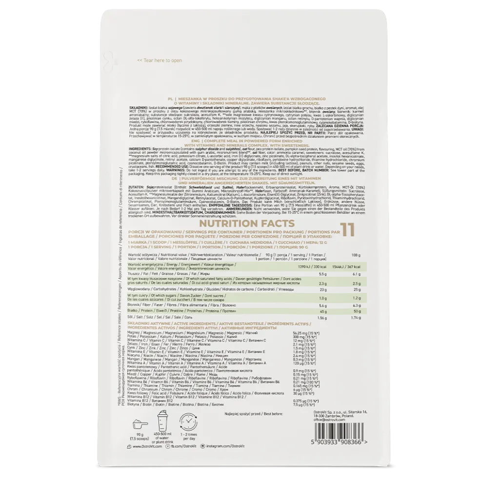 OstroVit Vegan Meal Shake 1000 g