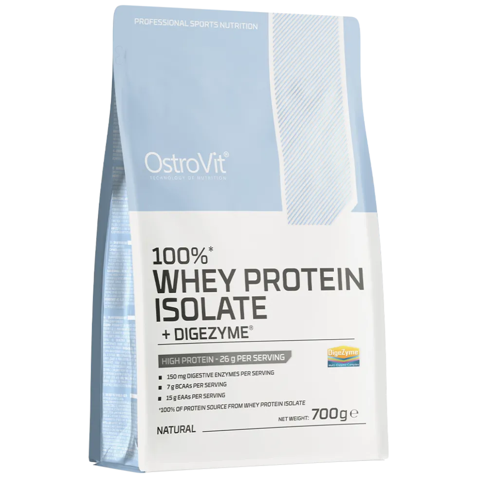 OstroVit 100% Whey Protein Isolate + Digezyme 700 g
