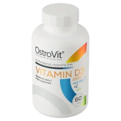 OstroVit Witamina D3 2000 IU + K2 MK-7 + C + Zn 60 kapsułek