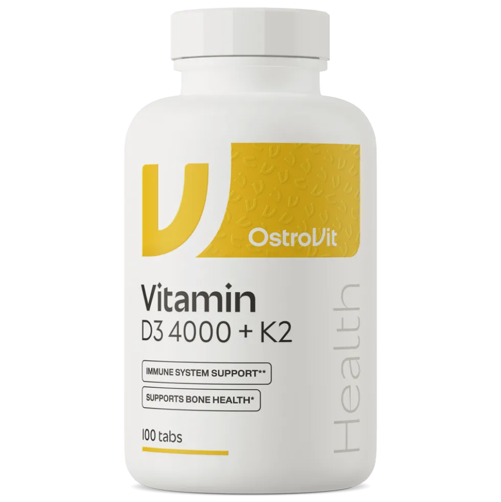 OstroVit Witamina D3 4000 IU + K2 100 tabletek